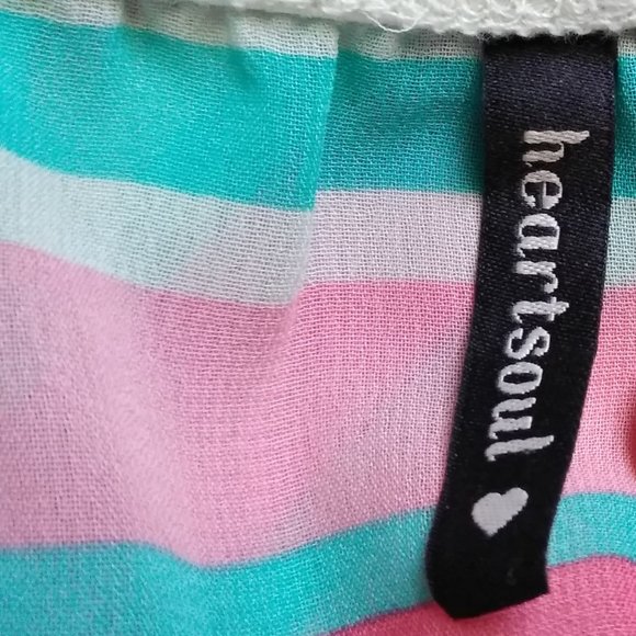 HeartSoul Stripe Maxi Dress for Juniors - Picture 5 of 5